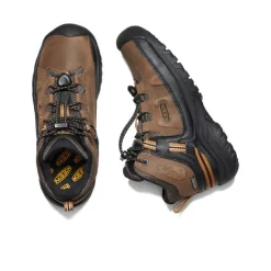 Kids KEEN Boots<Big Kids' Targhee Waterproof Boot | Dark Earth/Golden Brown