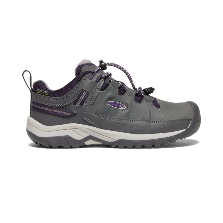 Kids KEEN Shoes<Big Kids' Targhee Waterproof Shoe | Magnet/Tillandsia Purple