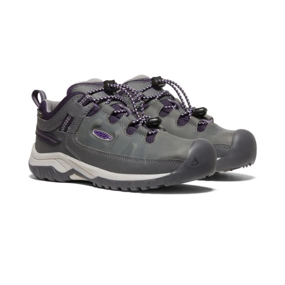 Kids KEEN Shoes<Big Kids' Targhee Waterproof Shoe | Magnet/Tillandsia Purple