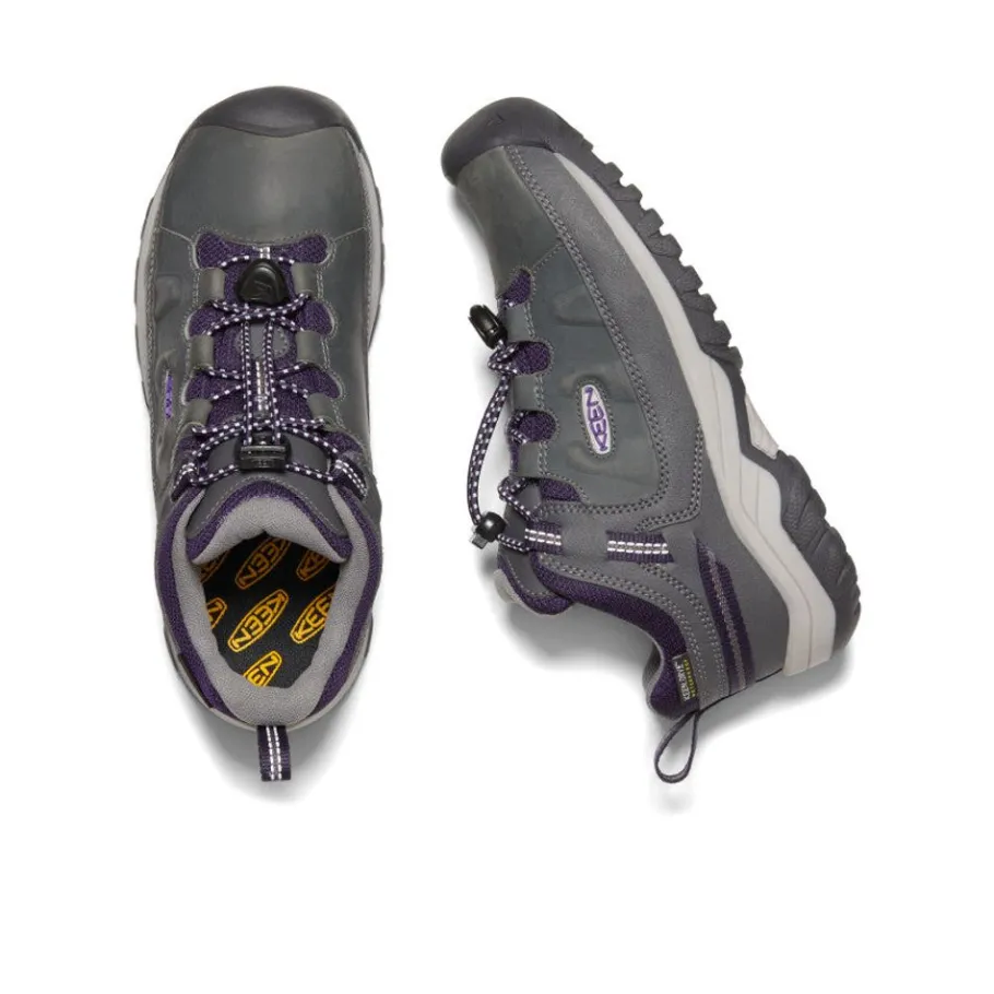 Kids KEEN Shoes<Big Kids' Targhee Waterproof Shoe | Magnet/Tillandsia Purple