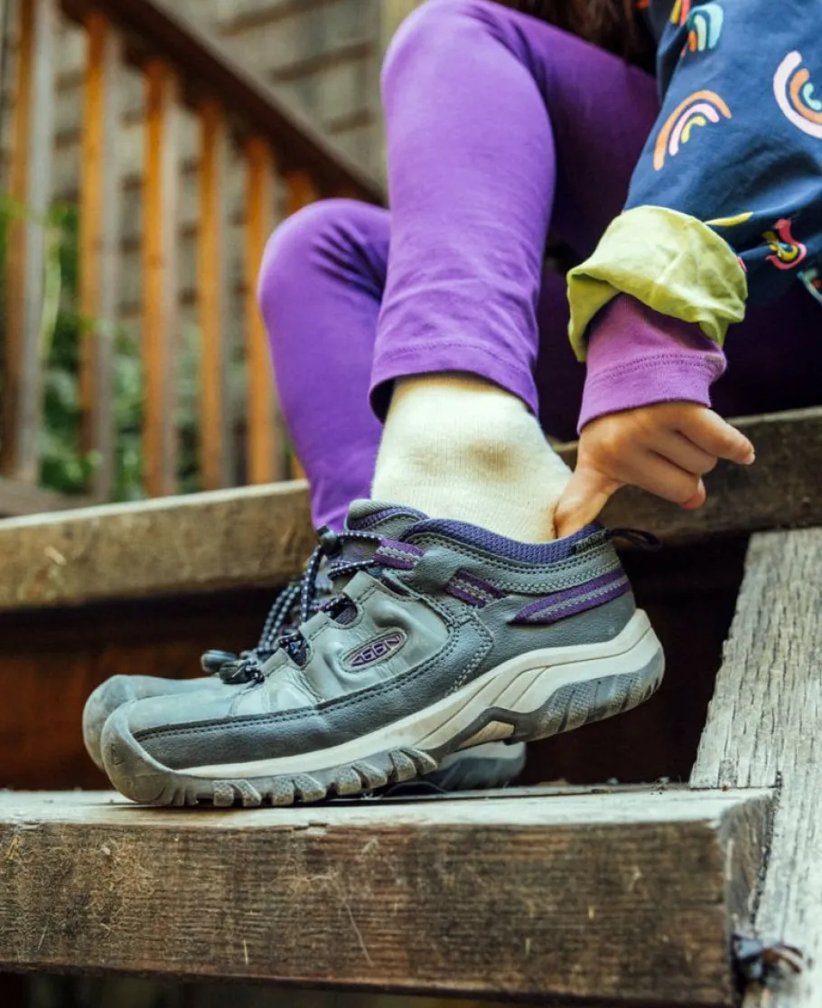 Kids KEEN Shoes<Big Kids' Targhee Waterproof Shoe | Magnet/Tillandsia Purple