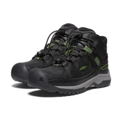 Kids KEEN Boots<Big Kids' Targhee Waterproof Boot | Black/Campsite