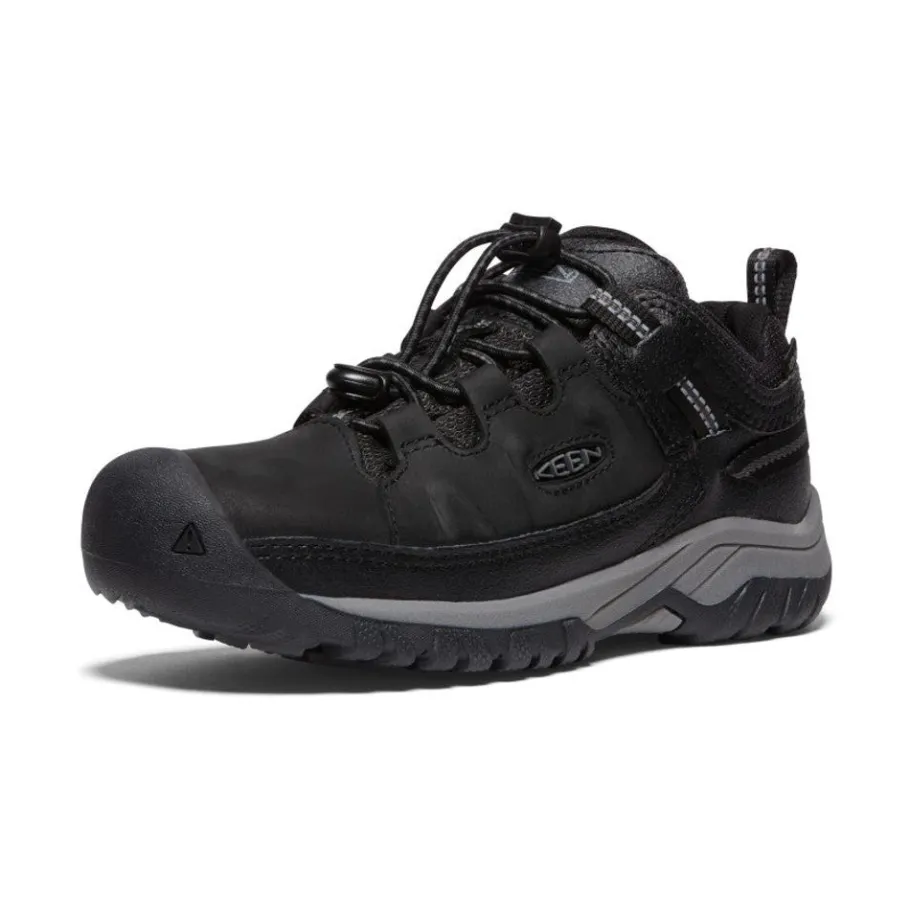 Kids KEEN Shoes<Big Kids' Targhee Waterproof Shoe | Black/Steel Grey