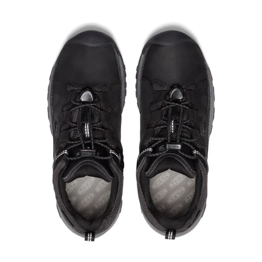 Kids KEEN Shoes<Big Kids' Targhee Waterproof Shoe | Black/Steel Grey
