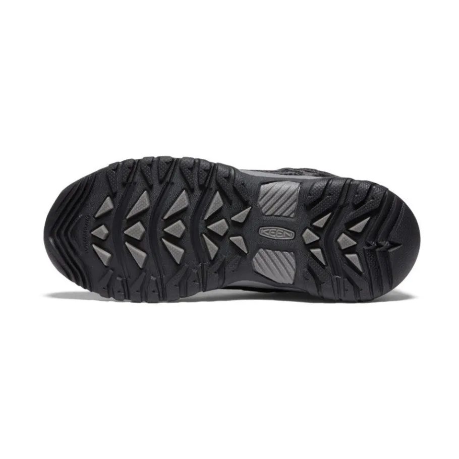 Kids KEEN Shoes<Big Kids' Targhee Waterproof Shoe | Black/Steel Grey