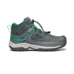 Kids KEEN Boots<Big Kids' Targhee Waterproof Boot | Steel Grey/Porcelain