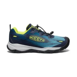 Kids KEEN Shoes<Big Kids' Wanduro Speed Hiking Shoe | Legion Blue/Evening Primrose