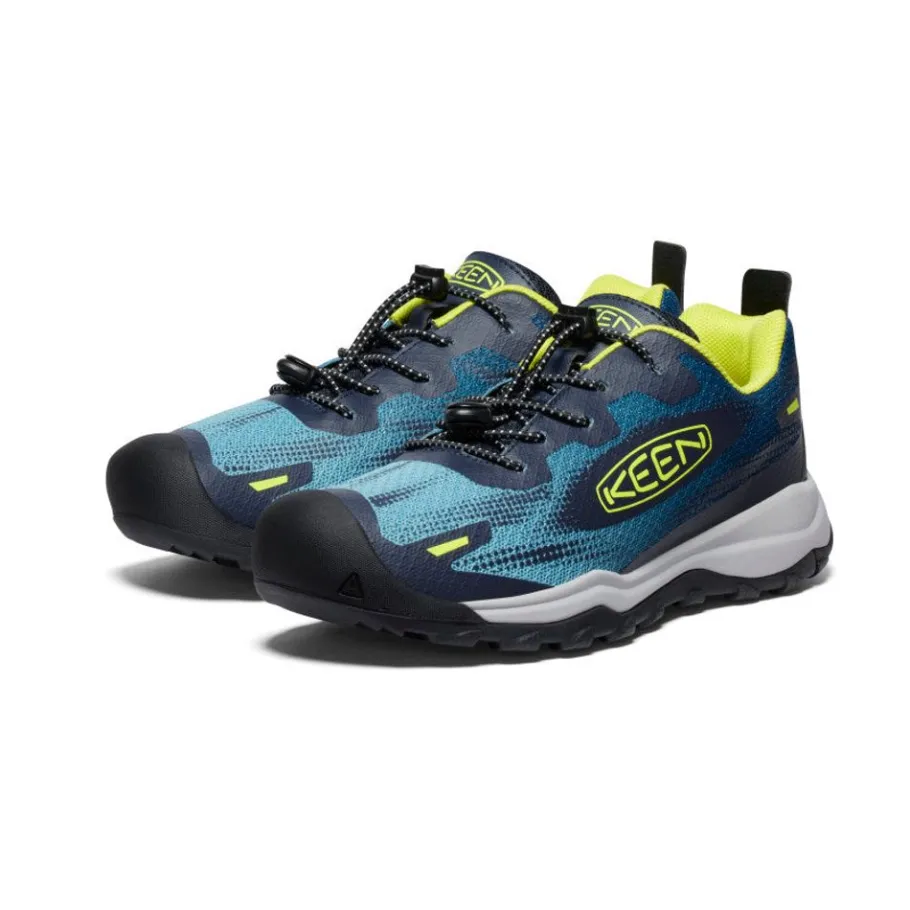 Kids KEEN Shoes<Big Kids' Wanduro Speed Hiking Shoe | Legion Blue/Evening Primrose