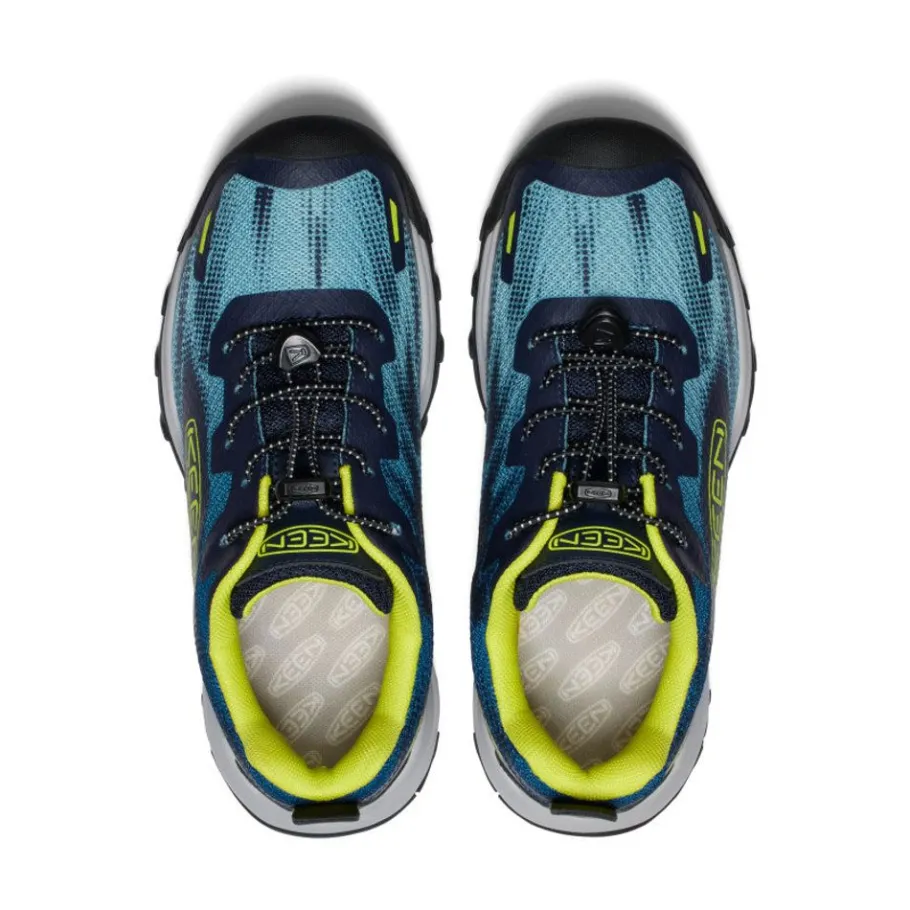 Kids KEEN Shoes<Big Kids' Wanduro Speed Hiking Shoe | Legion Blue/Evening Primrose