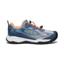 Kids KEEN Shoes<Big Kids' Wanduro Speed Hiking Shoe | Vintage Indigo/Tangerine