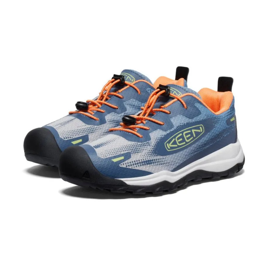 Kids KEEN Shoes<Big Kids' Wanduro Speed Hiking Shoe | Vintage Indigo/Tangerine