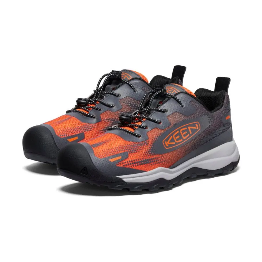 Kids KEEN Shoes<Big Kids' Wanduro Speed Hiking Shoe | Magnet/Scarlet Ibis