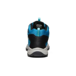 Kids KEEN Boots<Big Kids' Wanduro Waterproof Boot | Fjord Blue/Fuchsia Purple