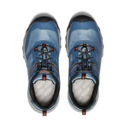 Kids KEEN Shoes<Big Kids' Wanduro Waterproof Shoe | Vintage Indigo/Scarlet Ibis