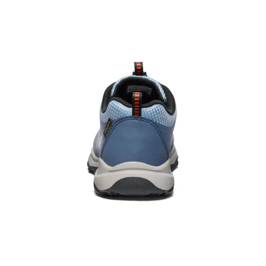 Kids KEEN Shoes<Big Kids' Wanduro Waterproof Shoe | Vintage Indigo/Scarlet Ibis