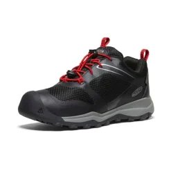 Kids KEEN Shoes<Big Kids' Wanduro Waterproof Shoe | Black/Ribbon Red