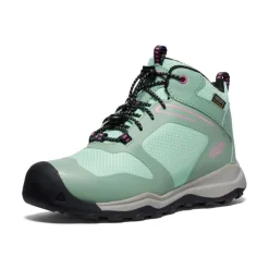Kids KEEN Boots<Big Kids' Wanduro Waterproof Boot | Granite Green/Ibis Rose