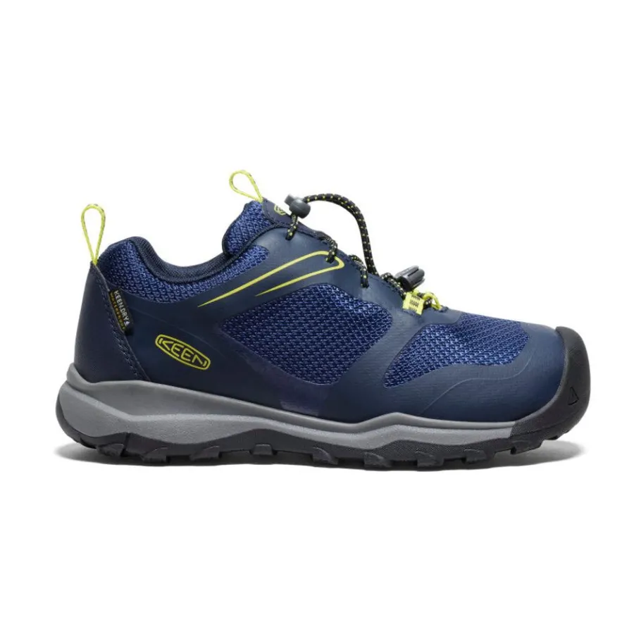 Kids KEEN Shoes<Big Kids' Wanduro Waterproof Shoe | Sky Captain/Evening Primrose