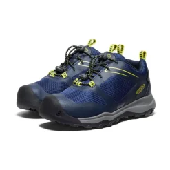 Kids KEEN Shoes<Big Kids' Wanduro Waterproof Shoe | Sky Captain/Evening Primrose
