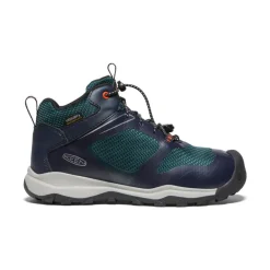 Kids KEEN Boots<Big Kids' Wanduro Waterproof Boot | Sky Captain/Sea Moss