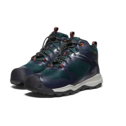 Kids KEEN Boots<Big Kids' Wanduro Waterproof Boot | Sky Captain/Sea Moss