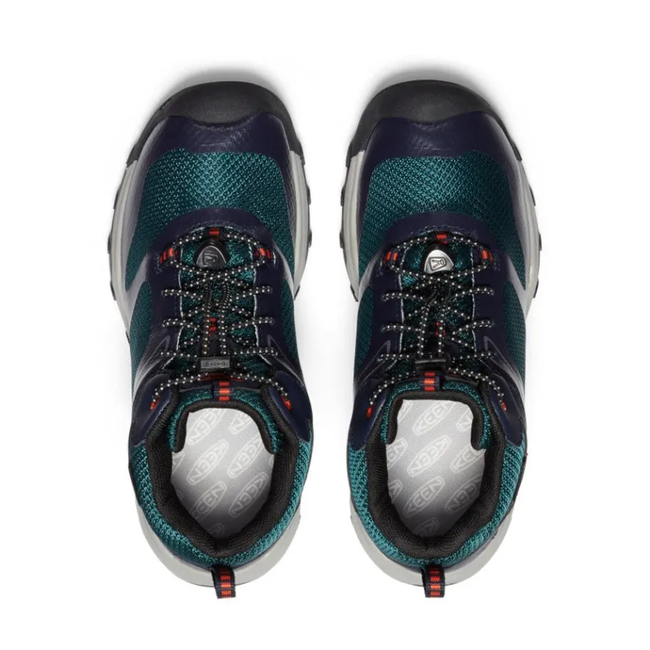 Kids KEEN Boots<Big Kids' Wanduro Waterproof Boot | Sky Captain/Sea Moss