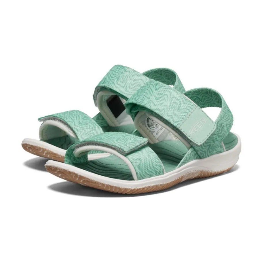 Kids KEEN Sandals<Little Kids' Elle Backstrap | Lichen/Star White