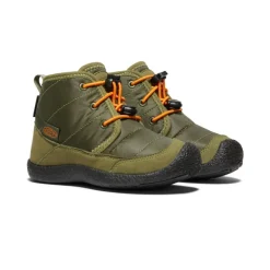 Kids KEEN Boots<Little Kids' Howser Ii Waterproof Chukka | Capulet Olive/Russet Orange