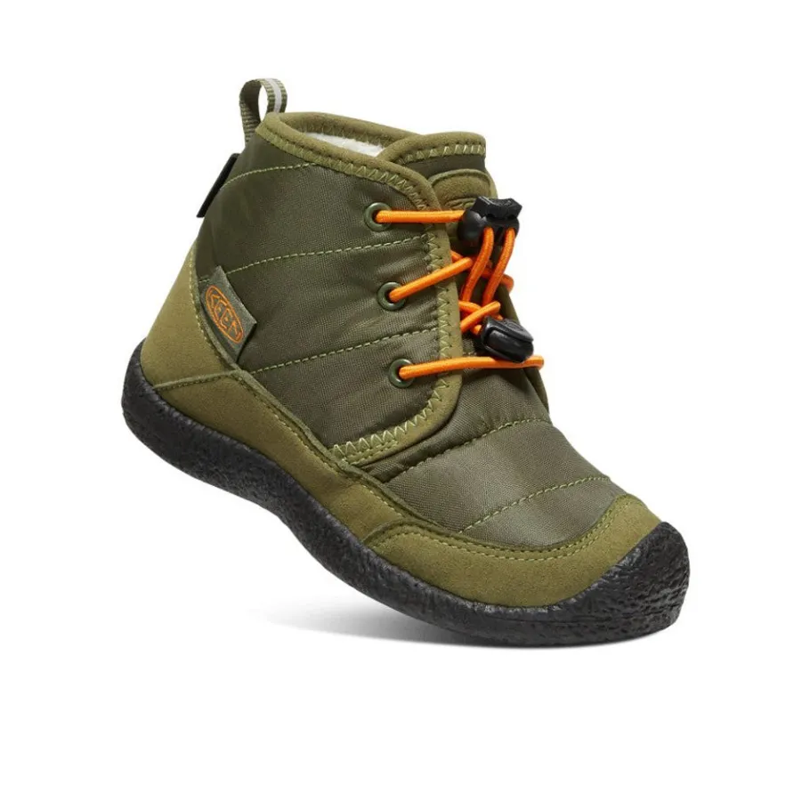 Kids KEEN Boots<Little Kids' Howser Ii Waterproof Chukka | Capulet Olive/Russet Orange