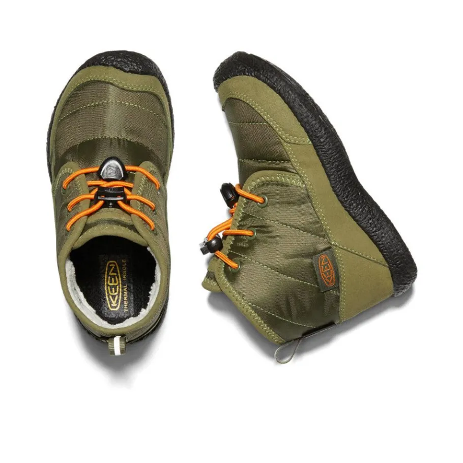 Kids KEEN Boots<Little Kids' Howser Ii Waterproof Chukka | Capulet Olive/Russet Orange