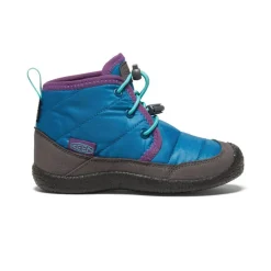 Kids KEEN Boots<Little Kids' Howser Ii Waterproof Chukka | Mykonos Blue/Atlantis