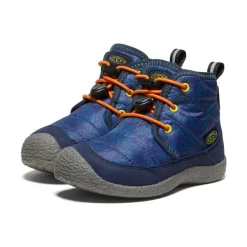 Kids KEEN Boots<Little Kids' Howser Ii Waterproof Chukka | Deep Lagoon/Evening Primrose