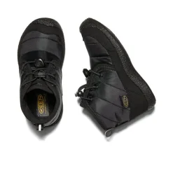 Kids KEEN Boots<Little Kids' Howser Ii Waterproof Chukka | Black/Black