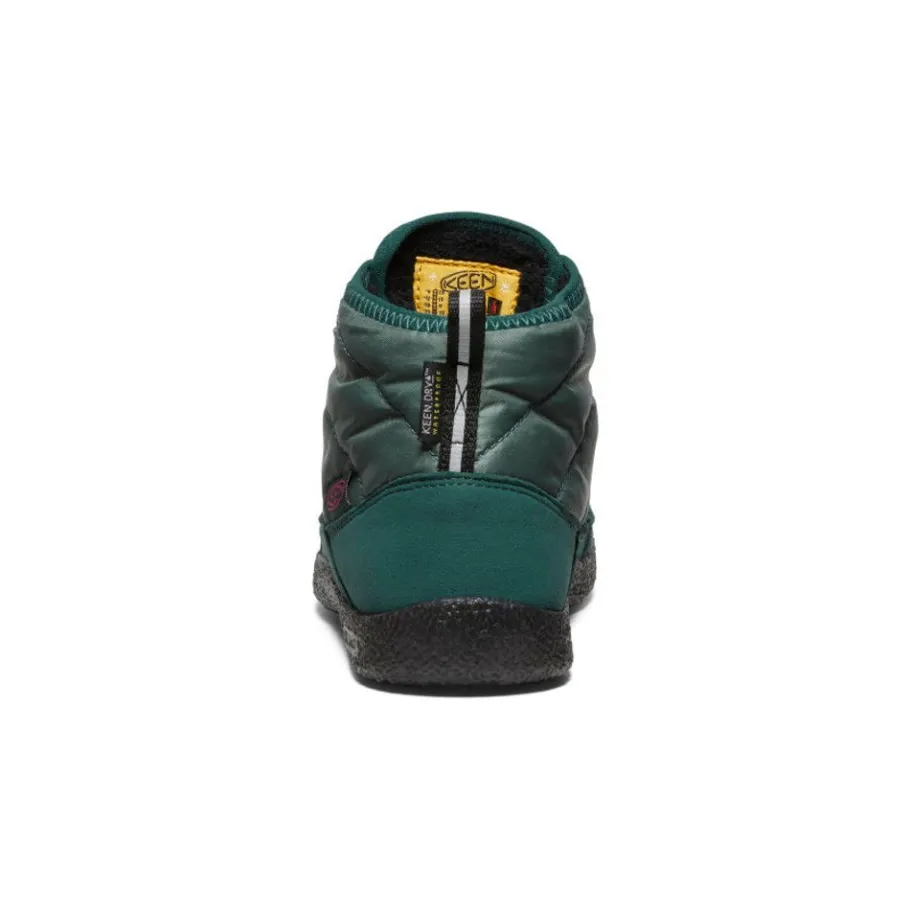 Kids KEEN Boots<Little Kids' Howser Ii Waterproof Chukka | Dark Forest/Fuchsia Purple