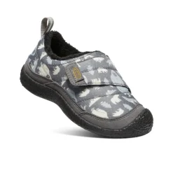 Kids KEEN Slip-Ons<Little Kids' Howser Wrap | Steel Grey/Star White