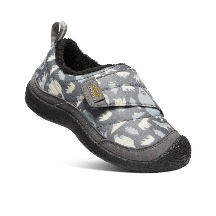 Kids KEEN Slip-Ons<Little Kids' Howser Wrap | Steel Grey/Star White