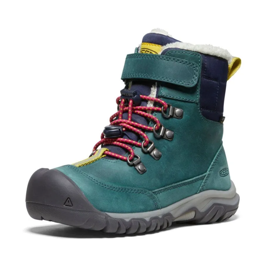 Kids KEEN Boots<Little Kids' Kanibou Waterproof Winter Boot | Deep Lagoon/Jazzy