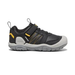Kids KEEN Shoes<Little Kids' Knotch Peak Sneaker | Black/ Yellow