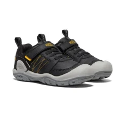 Kids KEEN Shoes<Little Kids' Knotch Peak Sneaker | Black/ Yellow