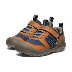 Kids KEEN Shoes<Little Kids' Knotch Peak Sneaker | Maple/Sky Captain