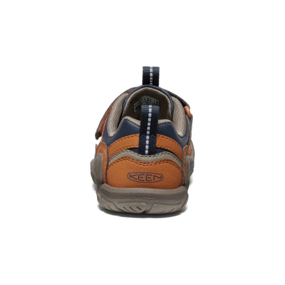 Kids KEEN Shoes<Little Kids' Knotch Peak Sneaker | Maple/Sky Captain