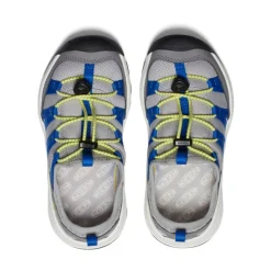 Kids KEEN Shoes<Little Kids' Motozoa Sneaker | Steel Grey/Evening Primrose