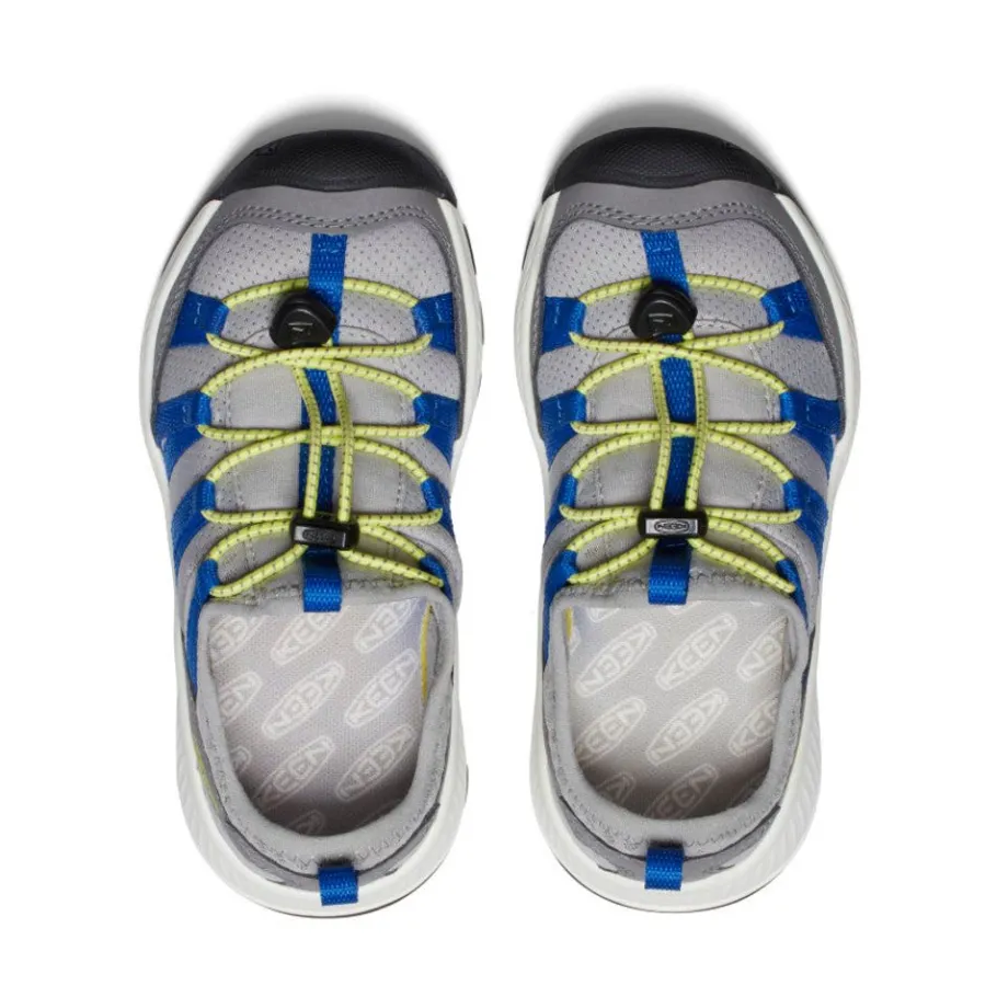 Kids KEEN Shoes<Little Kids' Motozoa Sneaker | Steel Grey/Evening Primrose