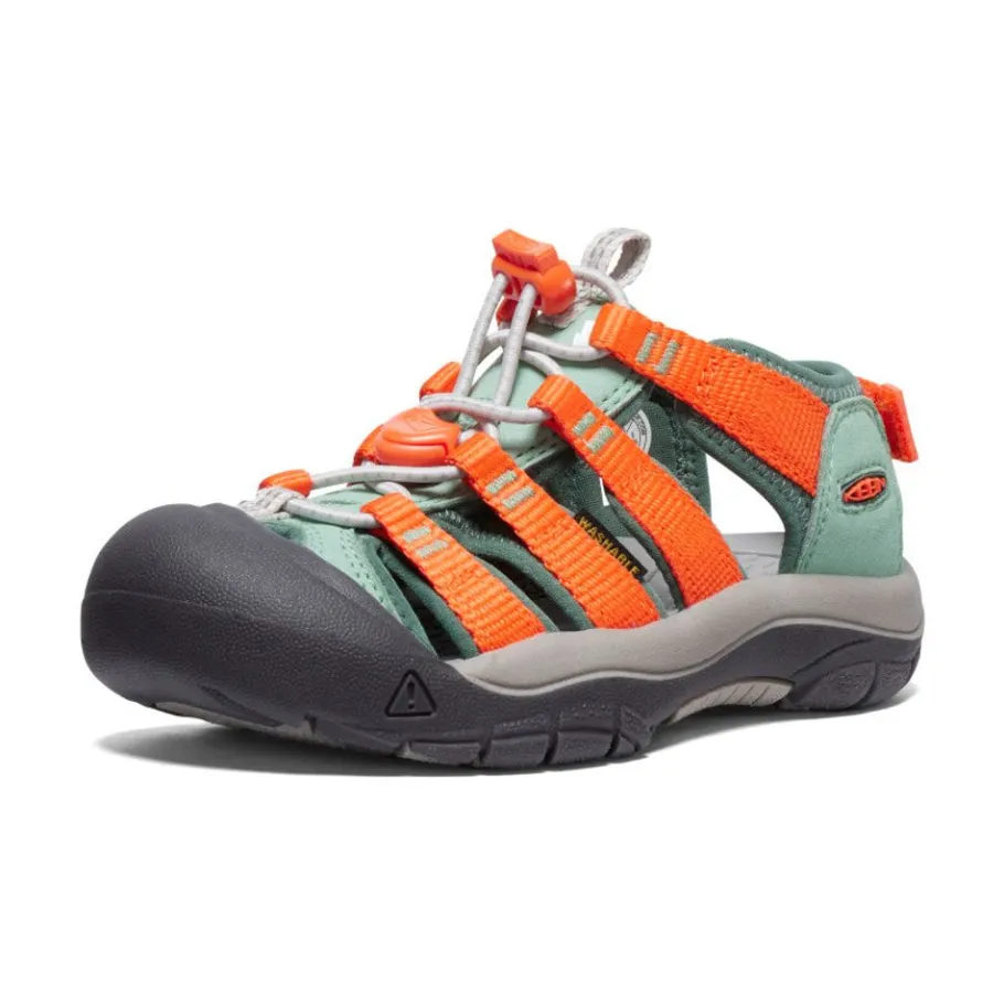 Kids KEEN Sandals<Little Kids' Newport Boundless Sandal | Granite Green/Scarlet Ibis