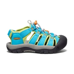 Kids KEEN Sandals<Little Kids' Newport Boundless Sandal | Blue Atoll/Daiquiri Green