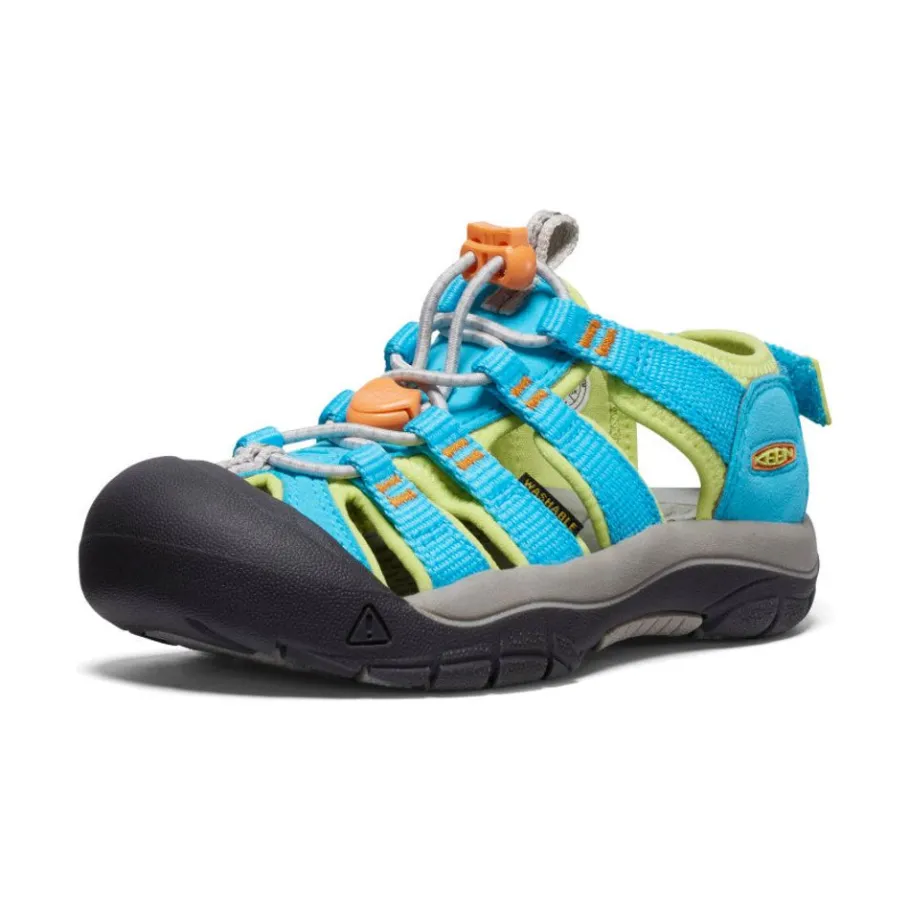 Kids KEEN Sandals<Little Kids' Newport Boundless Sandal | Blue Atoll/Daiquiri Green