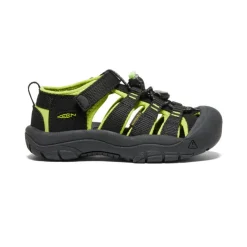 Kids KEEN Sandals<Little Kids' Newport H2 | Black/Lime Green