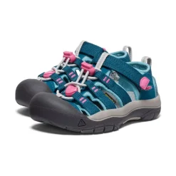 Kids KEEN Sandals<Little Kids' Newport H2 | Legion Blue/Hot Pink