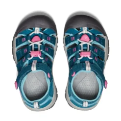 Kids KEEN Sandals<Little Kids' Newport H2 | Legion Blue/Hot Pink