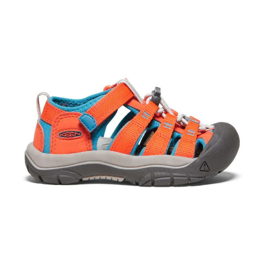 Kids KEEN Sandals<Little Kids' Newport H2 | Safety Orange/Fjord Blue